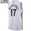Dres New Orleans Pelicans jonas valanciunas 17 Nike 2022-23 Association Edition Bijela Swingman - Dječji